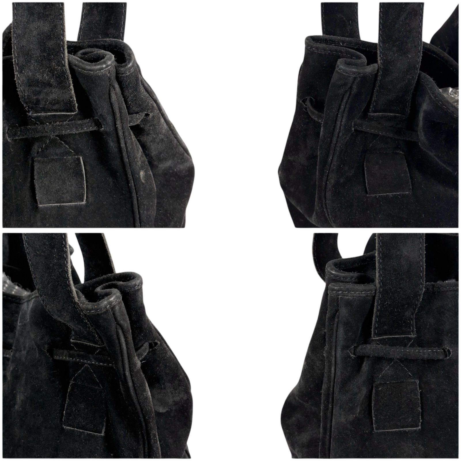 ボッテガヴェネタ BOTTEGA VENETA タッセル 巾着型 ショルダーバッグ 
