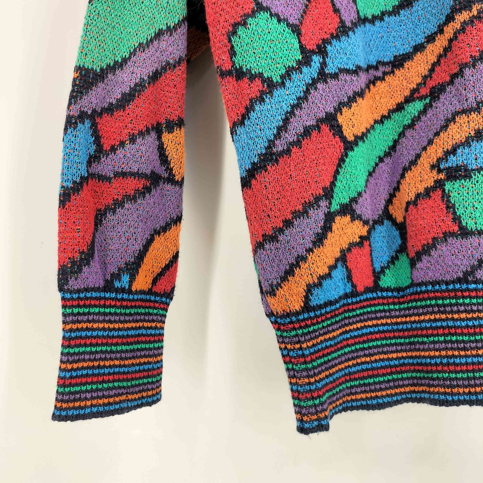 ミッソーニスポーツ MISSONI SPORTS イタリア製 マルチカラー リブ切替 