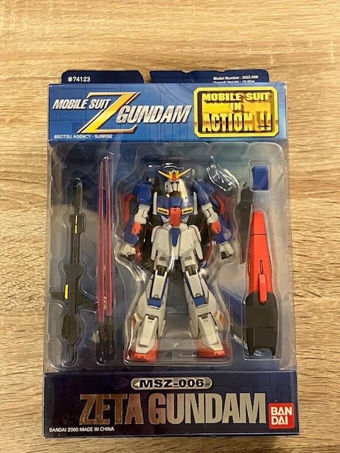 (未使用･未開封品)　MS IN ACTION MSZ-006 ZETA GUNDAM v1yptgt FIG]MS IN ACTION!!(モビルスーツ・イン・アクション) MSZ-006 ゼータ