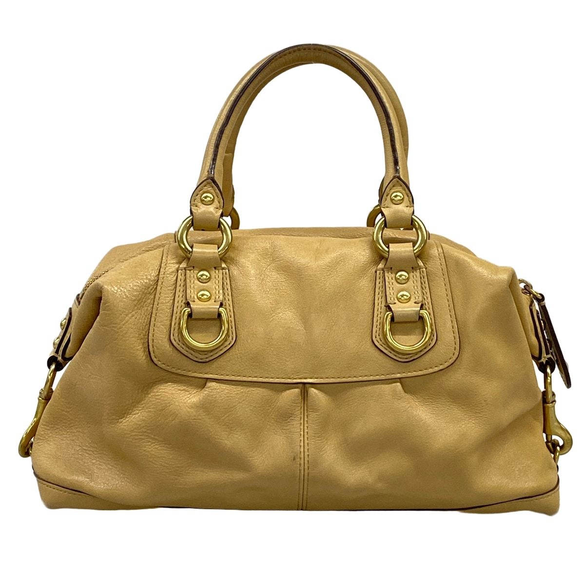 COACH(コーチ) ハンドバッグ マディソンレザーサブリナ 12937 ベージュ 