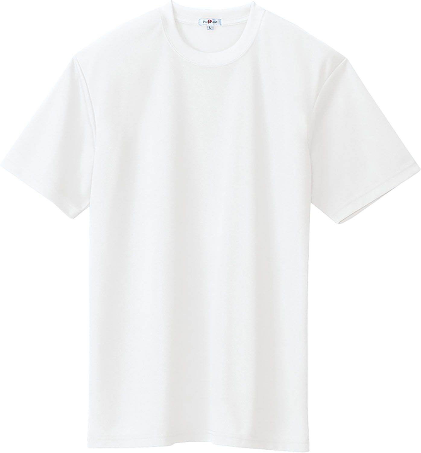 アイトス AITOZ 吸汗速乾 クールコンフォート 半袖Tシャツ トップス メッシュ ポケット無し 屋外 野外 イベント ボランティア メンズ 男性用 レディース 女性用 大人用 105746L 001 ホワイト