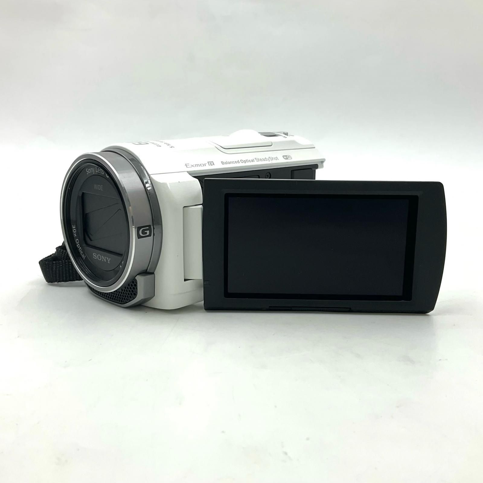 【全額返金保証】【最速発送】Sony HDR-PJ540 ホワイト
