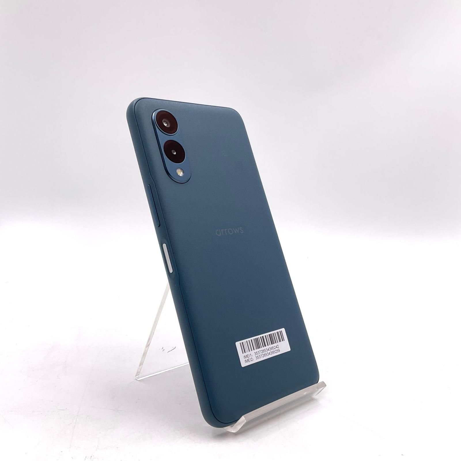 超美品】富士通 arrows We2 64GB ネイビーグリーン FCG02 SIM解除済