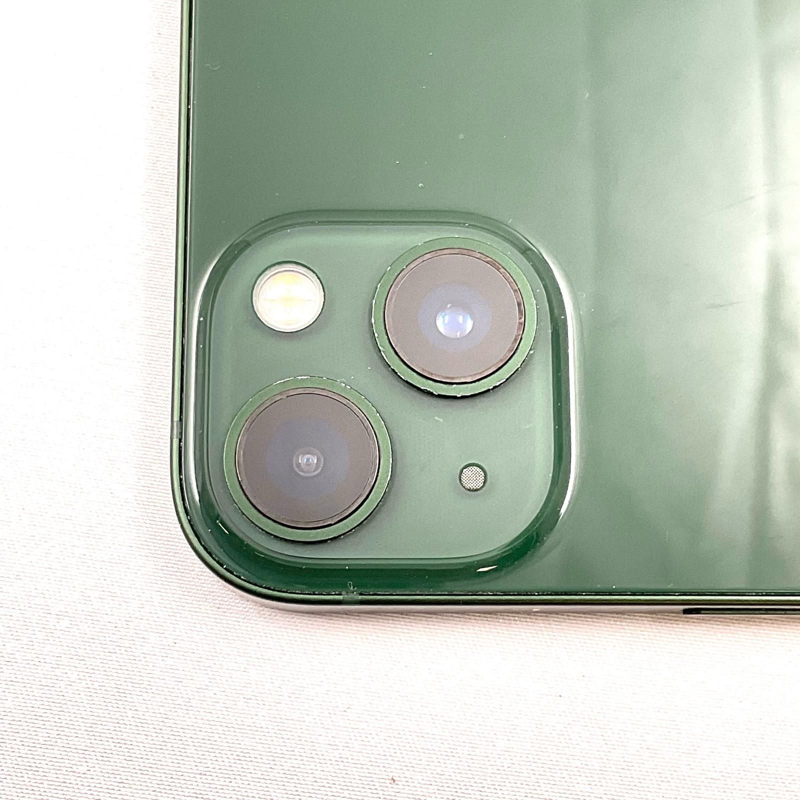 iPhone 13 128GB グリーン au 中古 動作確認済 - メルカリ