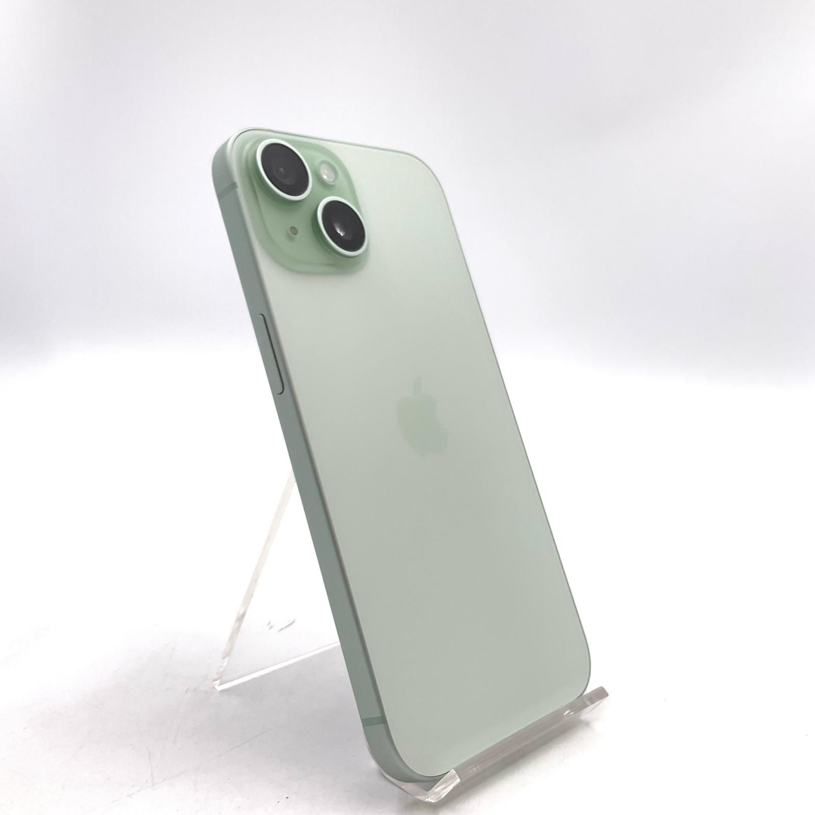 iPhone 15 256GB グリーン docomo SIMフリー美品 - メルカリ