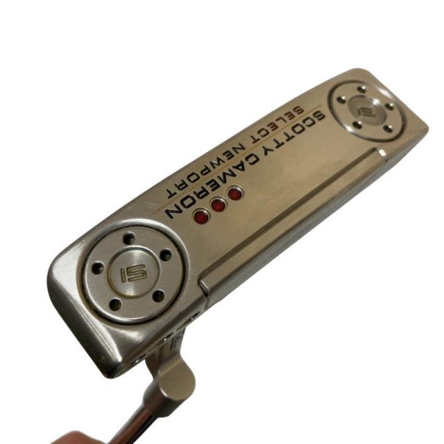 【中古】 タイトリスト SCOTTY CAMERON select NEWPORT(2018) 34インチ パター PT スチール (フレックスその他) メンズ 男性用 右利き 右用 Cランク ゴルフクラブ