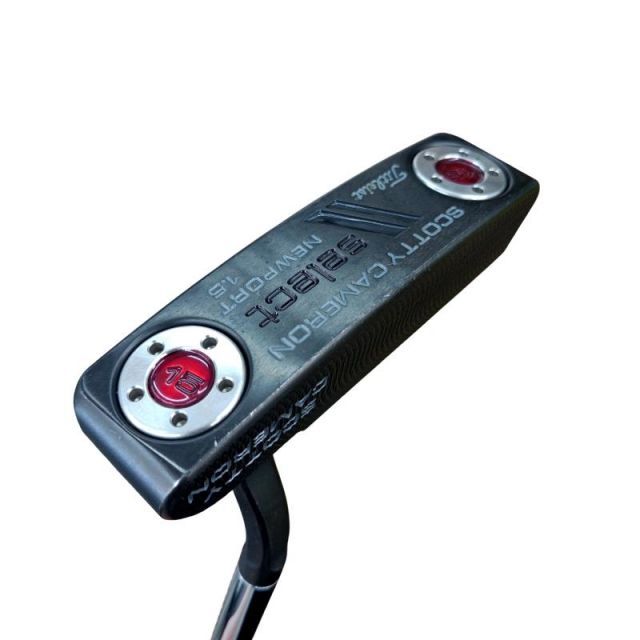 【中古】 タイトリスト SCOTTY CAMERON select NEWPORT 1.5 34インチ パター PT スチール (フレックスその他) メンズ 男性用 右利き 右用 Cランク ゴルフクラブ