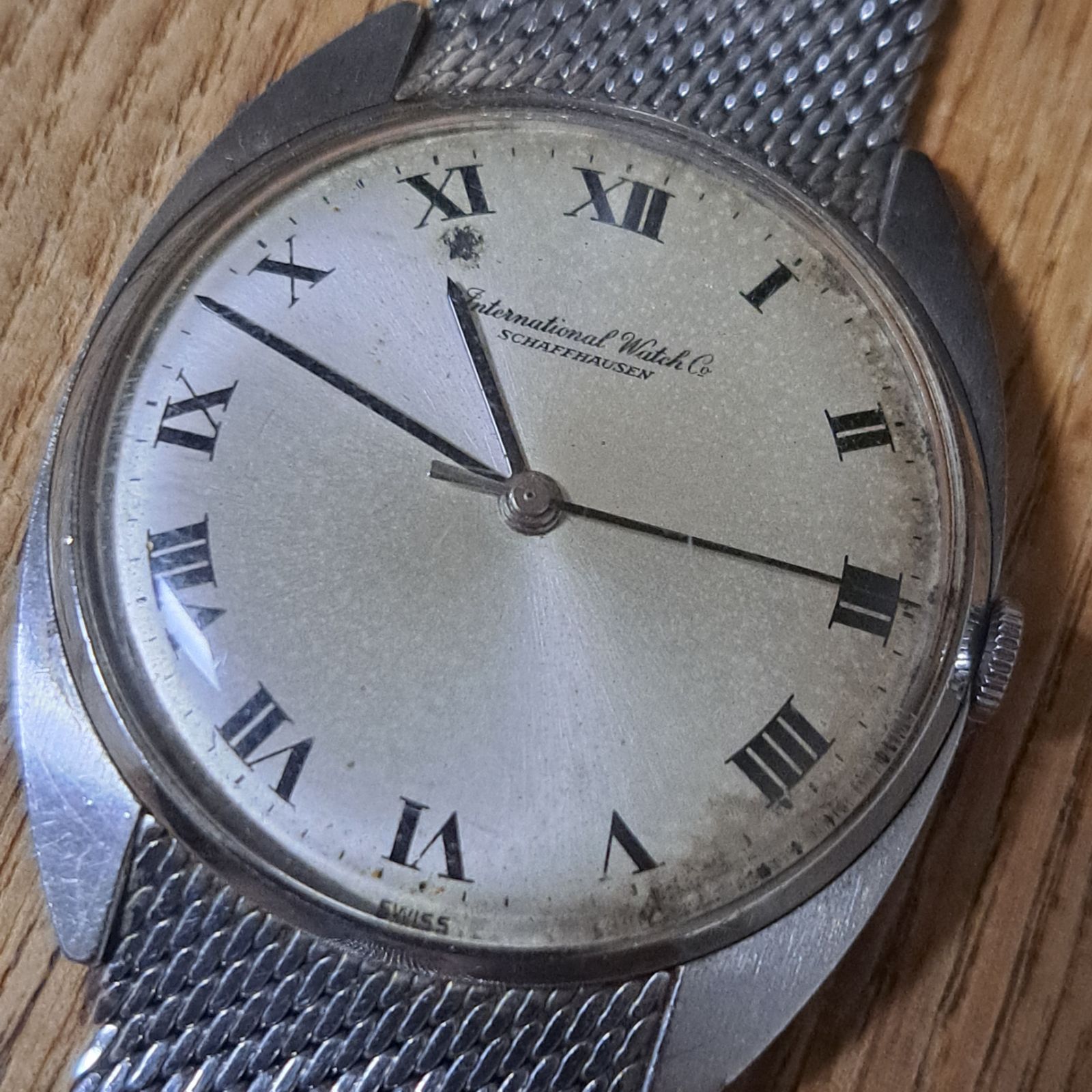 動作品 IWC（International Watch Co.）ヴィンテージ 腕時計 Ref.810 
