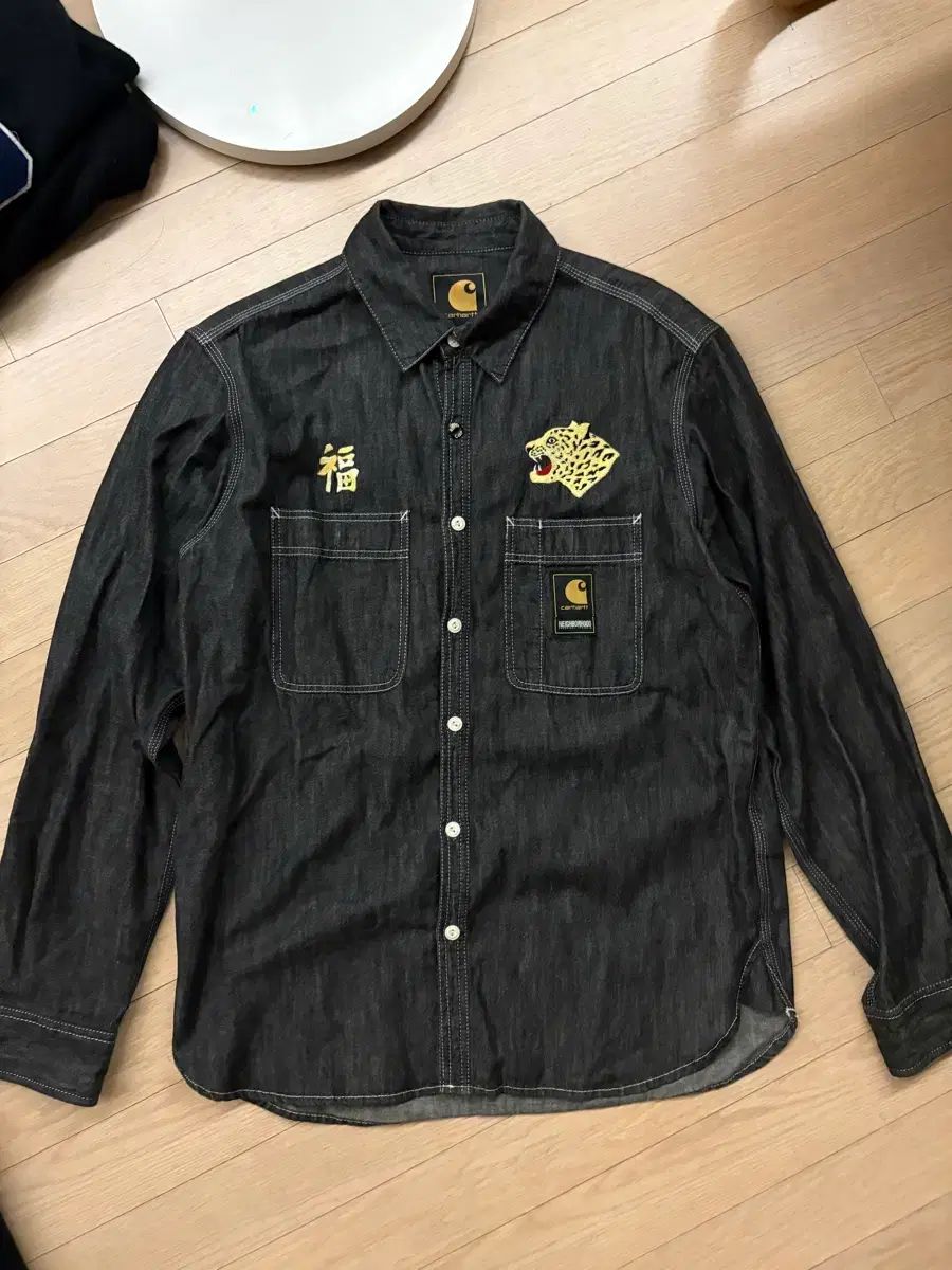 NEIGHBORHOOD ネイバーフッド - デニムシャツ × Carhartt NEIGHBORHOOD