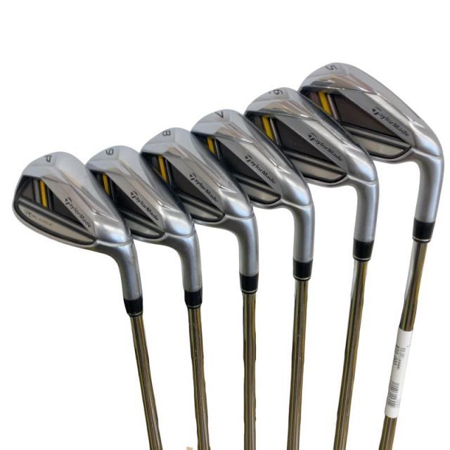 【中古】 テーラーメイド ROCKET BLADEZ 8S アイアンセット IR KBS C-TAPER 90 (フレックスS) メンズ 男性用 右利き 右用 Dランク ゴルフクラブ