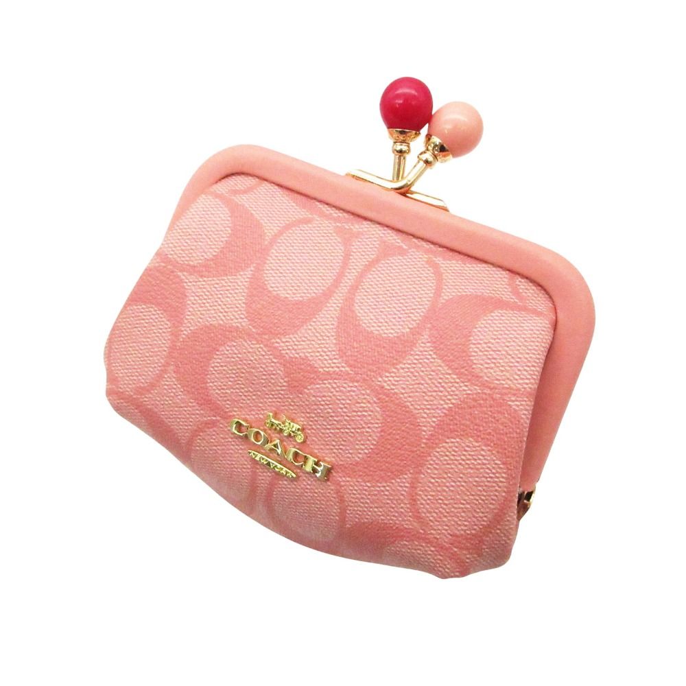 COACH コーチ コインケース シグネチャー がま口 コインケース 小銭