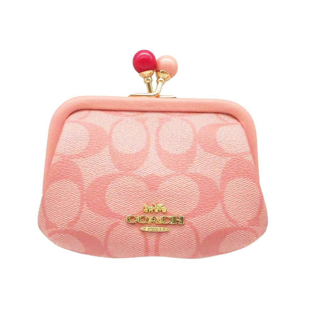 COACH コーチ コインケース シグネチャー がま口 コインケース 小銭