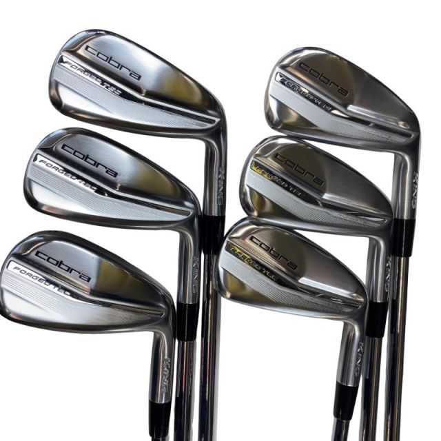【中古】 コブラ KING FORGED TEC(2022) 6S アイアンセット IR NS PRO MODUS3 TOUR105 (フレックスS) メンズ 男性用 右利き 右用 Cランク ゴルフクラブ