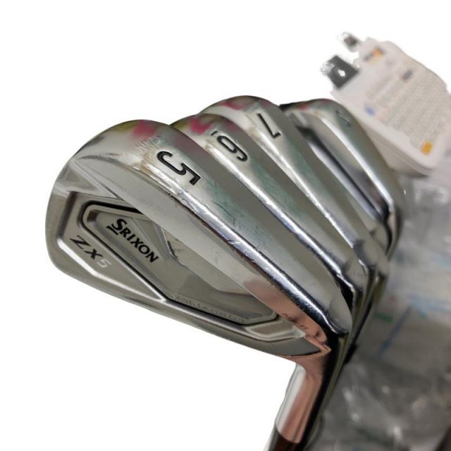 【中古】 ダンロップ SRIXON ZX5 Mk II 8S アイアンセット IR NS PRO 950GH neo DST (フレックスS) メンズ 男性用 右利き 右用 Cランク ゴルフクラブ