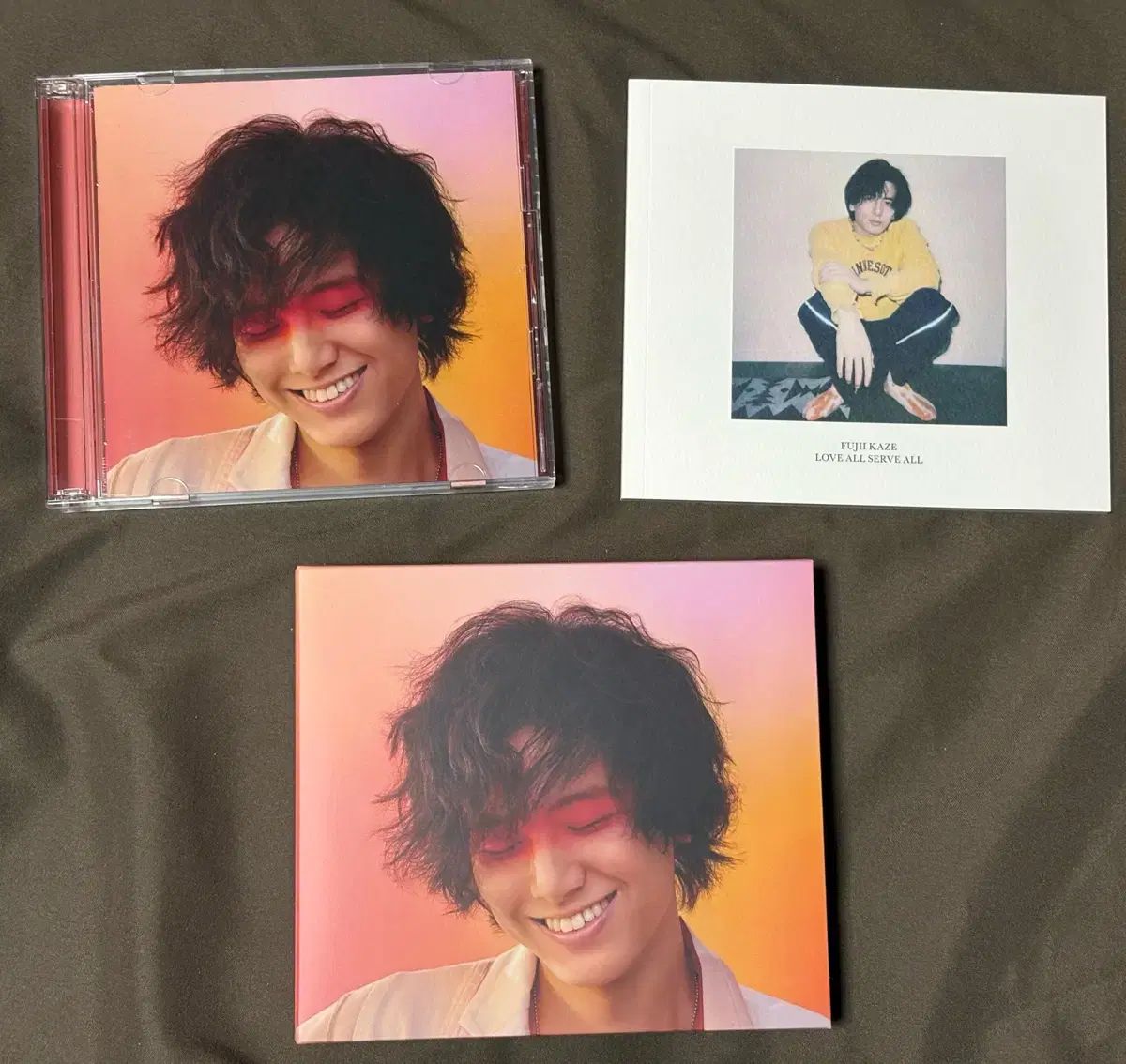 フジイ Kaze LOVE ALL SERVE CD 初回 生産 限定盤