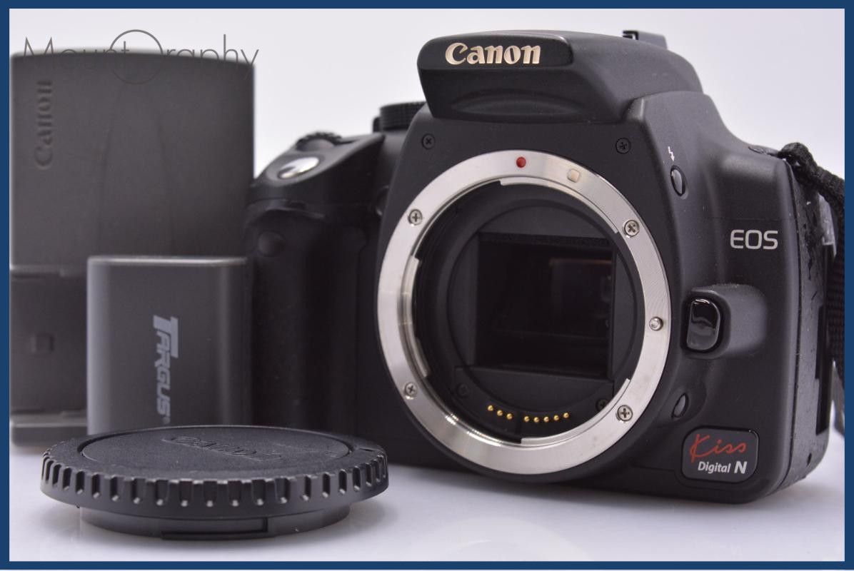 【動作保証】 キヤノン Canon EOS Kiss DIGITAL N バッテリー、充電器付属 同梱無料 #yk8268