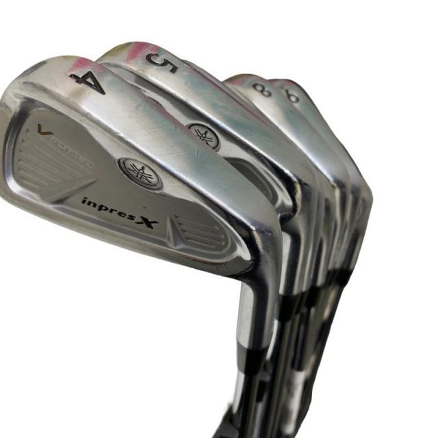 【中古】 ヤマハ inpres X V FORGED TOURMODEL(2011) 8S アイアンセット IR リシャフト (フレックスその他) メンズ 男性用 右利き 右用 Cランク ゴルフクラブ