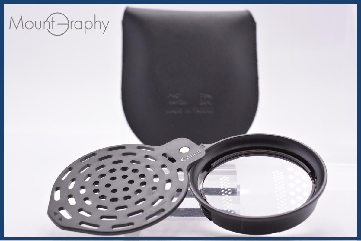 【動作保証】 キヤノン Canon Close-Up Filter ディオプター レンズフィルター ケース付 同梱無料 #yk8296