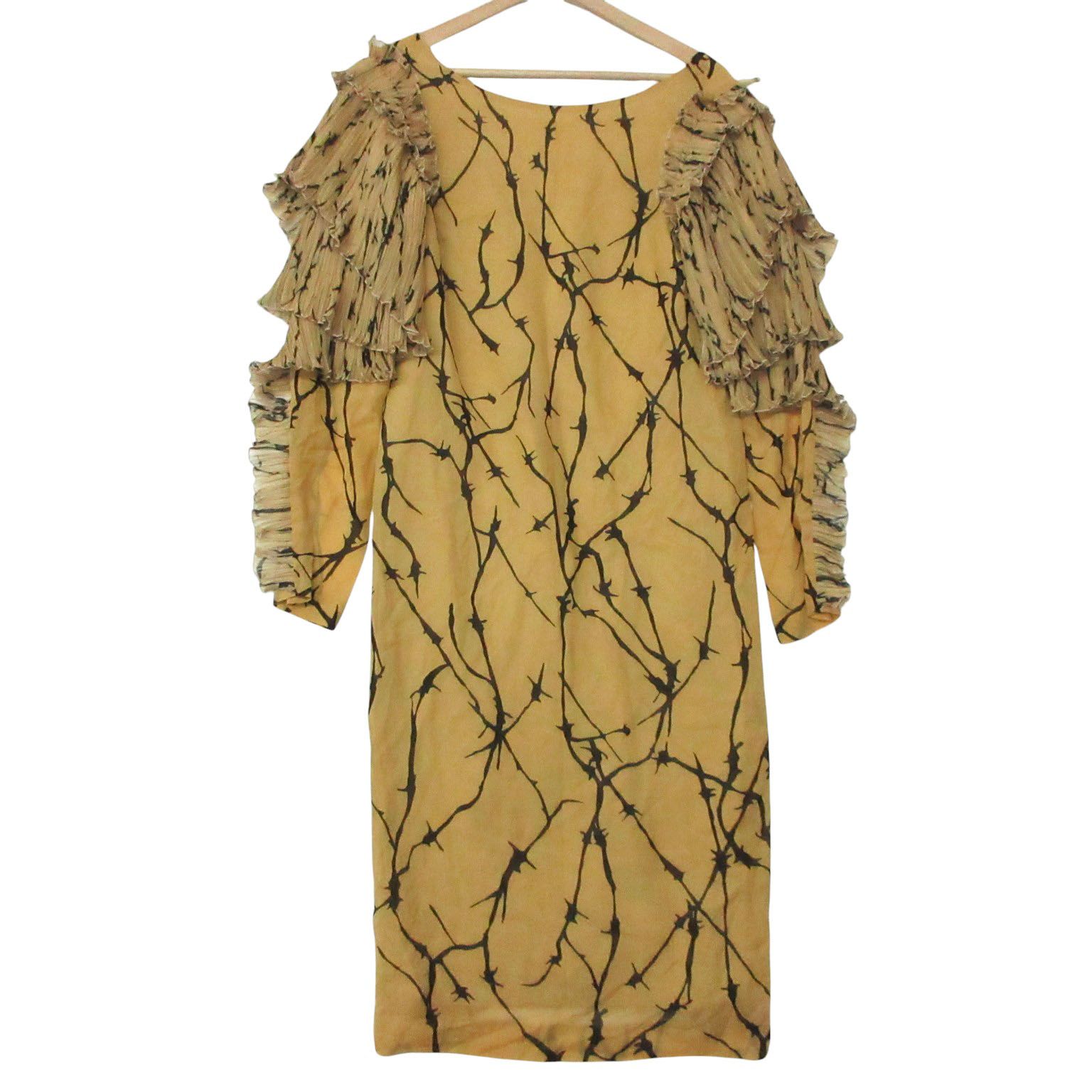 DRIES VAN NOTEN フリルシアーシャツ DRIES VAN NOTEN フリルシアーシャツ