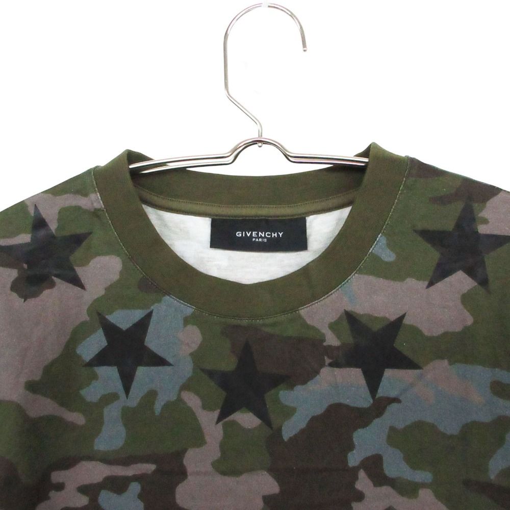 GIVENCHY ジバンシィ 半袖Tシャツ クルーネック スタープリント 