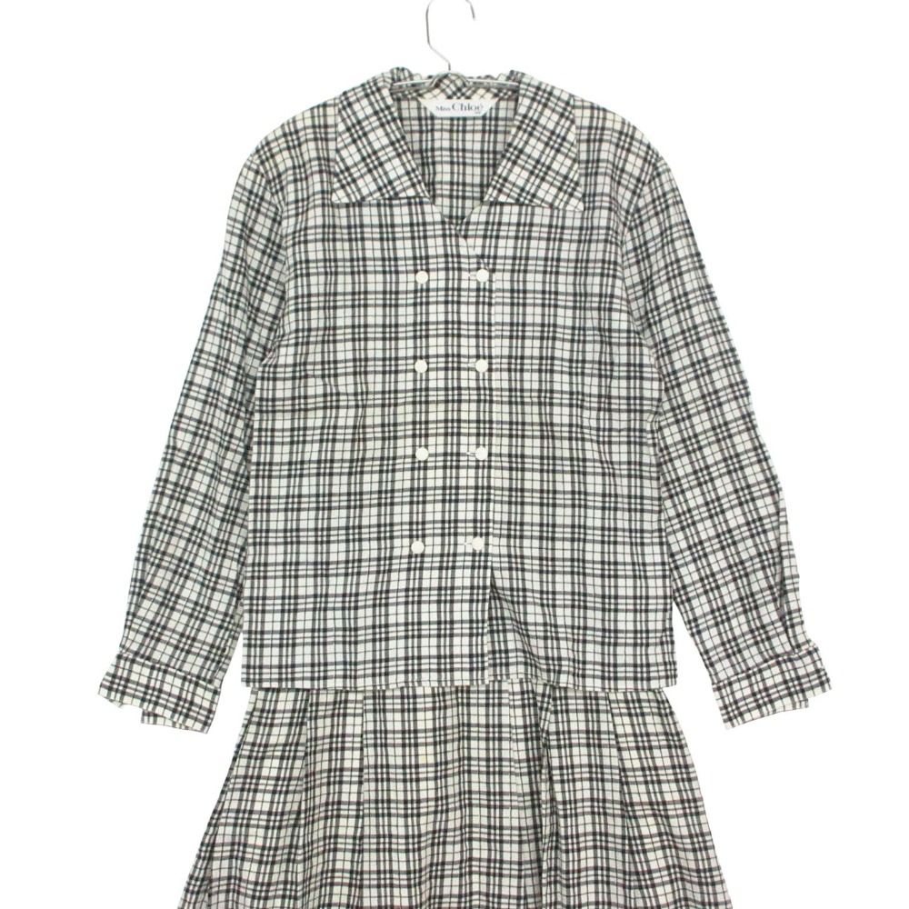 Vintage miss chloe ミスクロエ セットアップ スカート スーツ ダブル