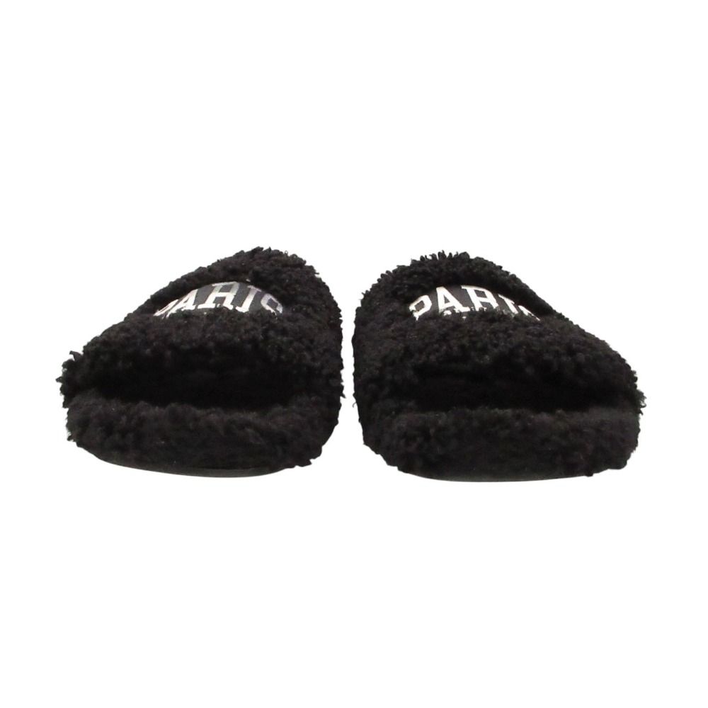 BALENCIAGA バレンシアガ Furry slide サンダル ボア ファー ロゴ