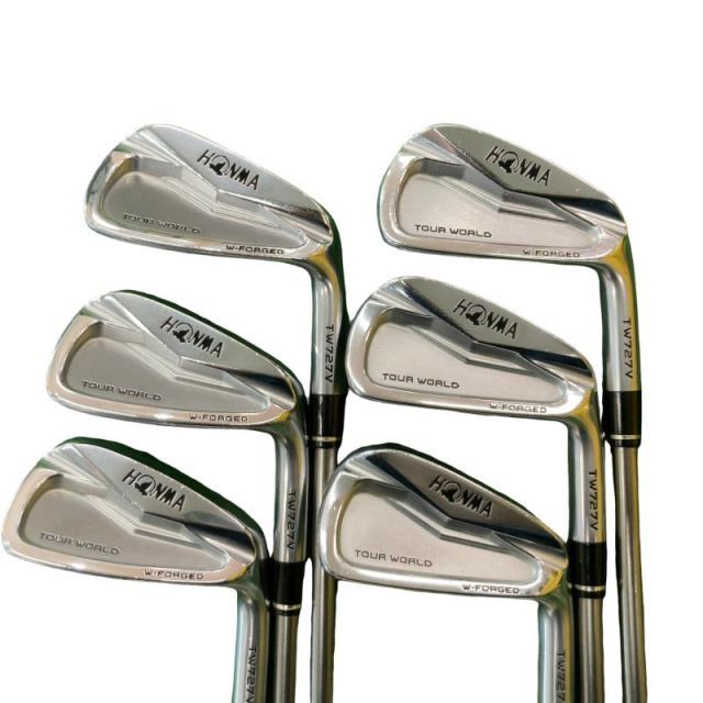【中古】 本間ゴルフ TOUR WORLD TW727V FORGED 6S アイアンセット IR VIZARD IB95 (フレックスS) メンズ 男性用 右利き 右用 Cランク ゴルフクラブ