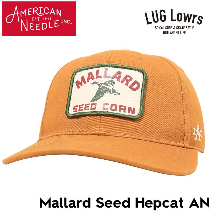 AMERICAN NEEDLE アメリカンニードル キャップ メンズ レディース ストラップバックキャップ Mallard Seed Hepcat マラードシード SMU702A-MALS 日本代理店正規品