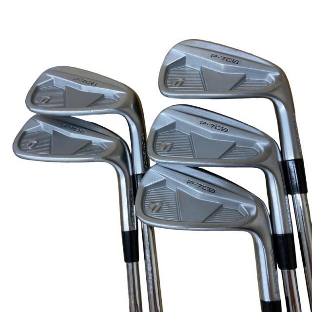【中古】 テーラーメイド Taylor Made P・7CB(2024) 5S アイアンセット IR NS PRO MODUS3 TOUR105 (フレックスS) メンズ 男性用 右利き 右用 Cランク ゴルフクラブ