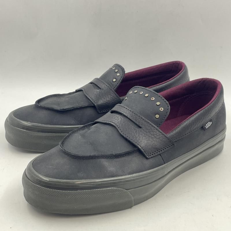 【中古】VANS PREMIUM LOAFER 53 HARDWAR ブラック 28cm VN000VATBLK ヴァンズ[24]