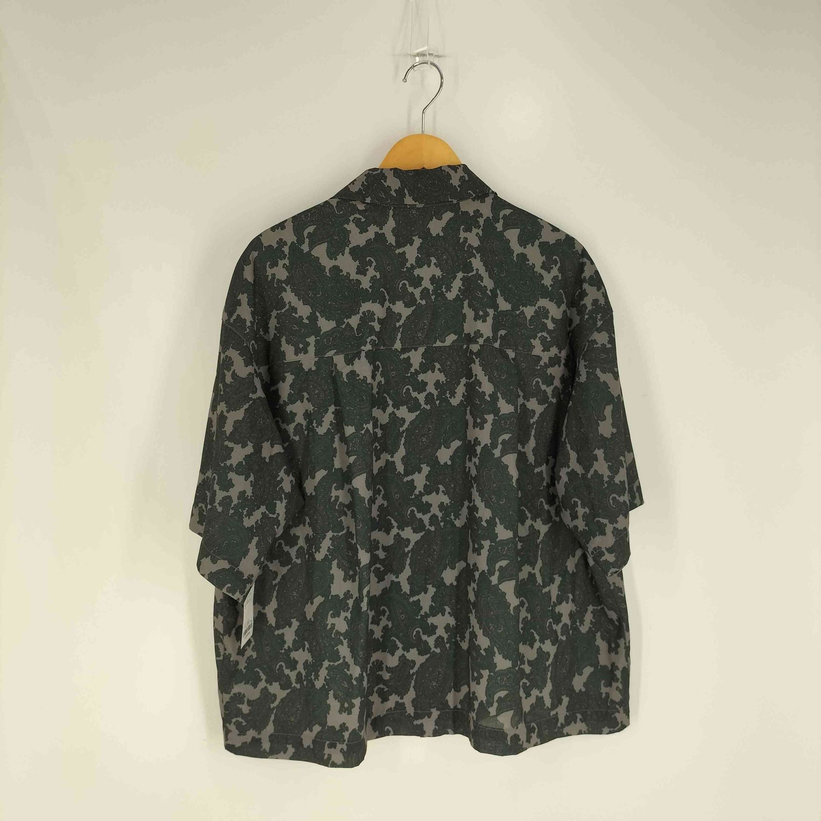 ハレ HARE ペイズリー S/S オープンカラー シャツ メンズ JPN：M