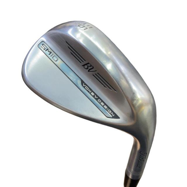 【中古】 タイトリスト VOKEY SPIN MILLED SM10 ツアークロム 56°/10°S ウェッジ WG Dynamic Gold (フレックスS) メンズ 男性用 右利き 右用 Cランク ゴルフクラブ