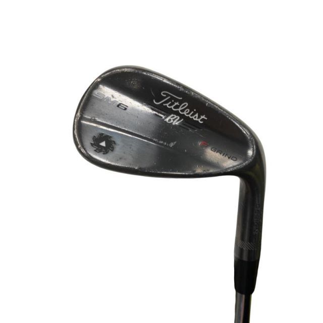 【中古】 タイトリスト VOKEY SPIN MILLED SM6 ジェットブラック 50/12F USA ウェッジ WG リシャフト (フレックスその他) メンズ 男性用 右利き 右用 Dランク ゴルフクラブ
