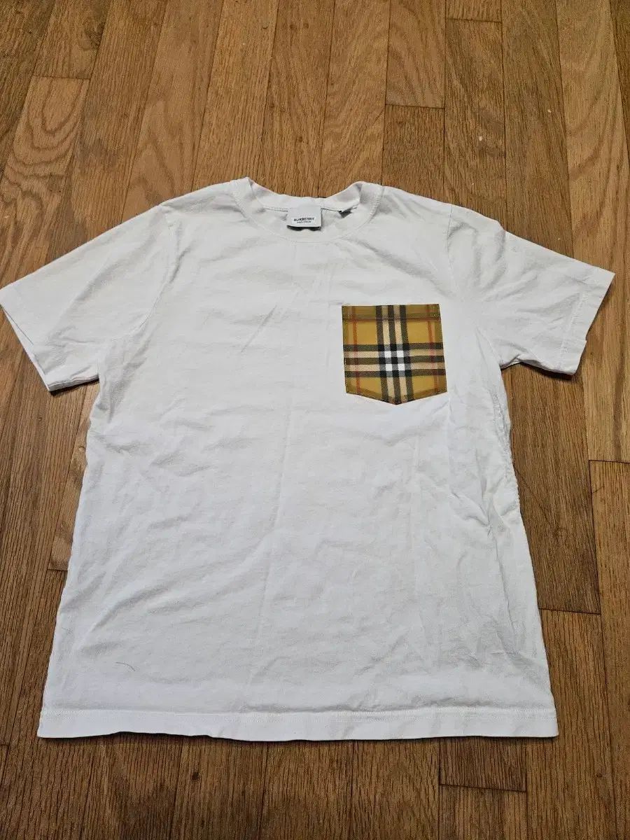 バーバリー キッズ ポケット(ビニール製)半袖Tシャツ 14y164