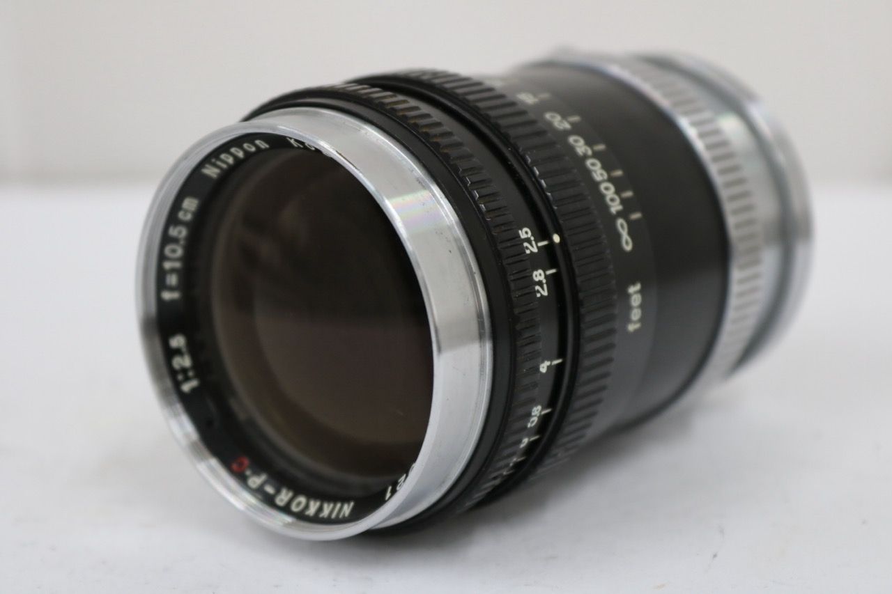 【返品保証】 Nippon Kogaku NIKKOR-P C 10.5cm F2.5 レンズ e11949