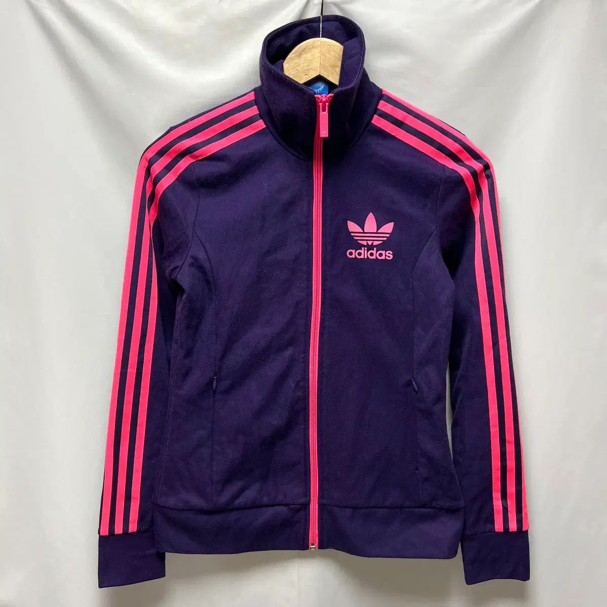 正規品/85 アディダス ヨーロッパ PURPLE パープル ピンク トラックジャージ/ジャージ