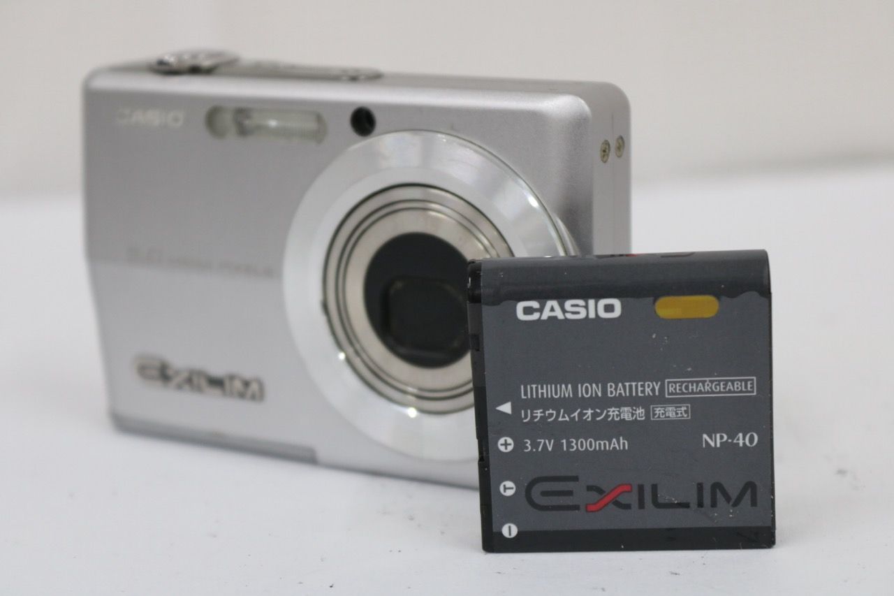 カメラ 返品保証 カシオ Casio EXILIM EX-Z500 3x バッテリー付き