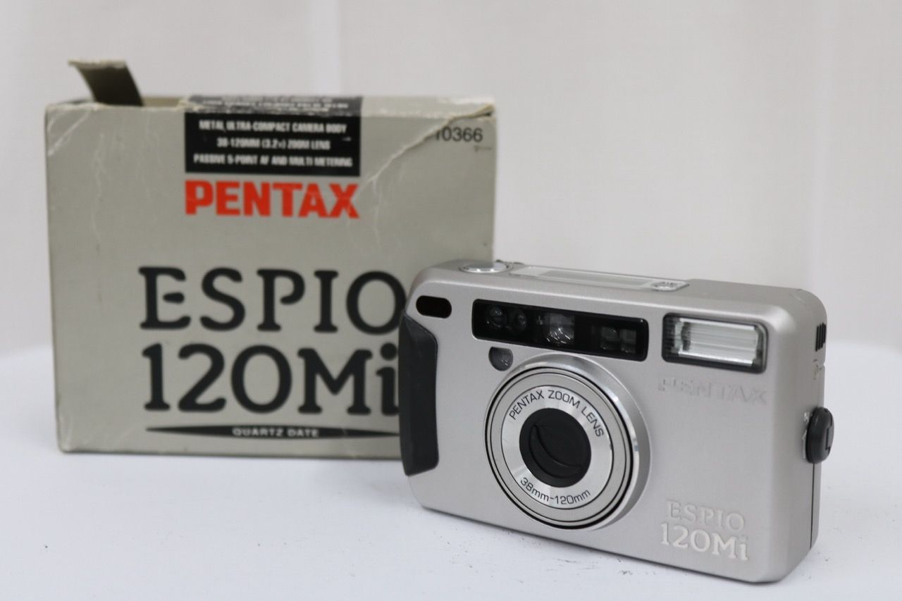 【返品保証】 【元箱付き】ペンタックス Pentax ESPIO 120Mi 38-120mm コンパクトカメラ e12003