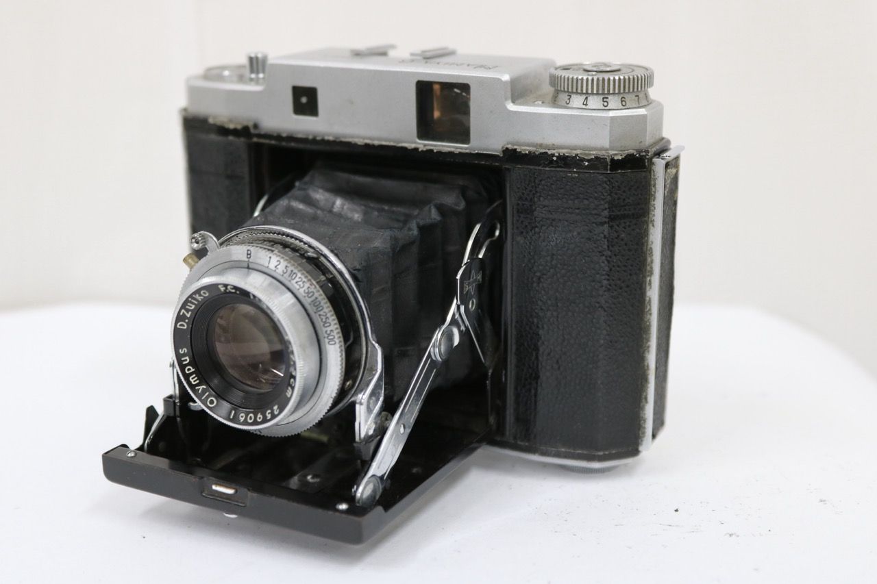 【返品保証】 マミヤ Mamiya MAMIYA-6 D.Zuiko F.C. 7.5cm F3.5 蛇腹カメラ e12039