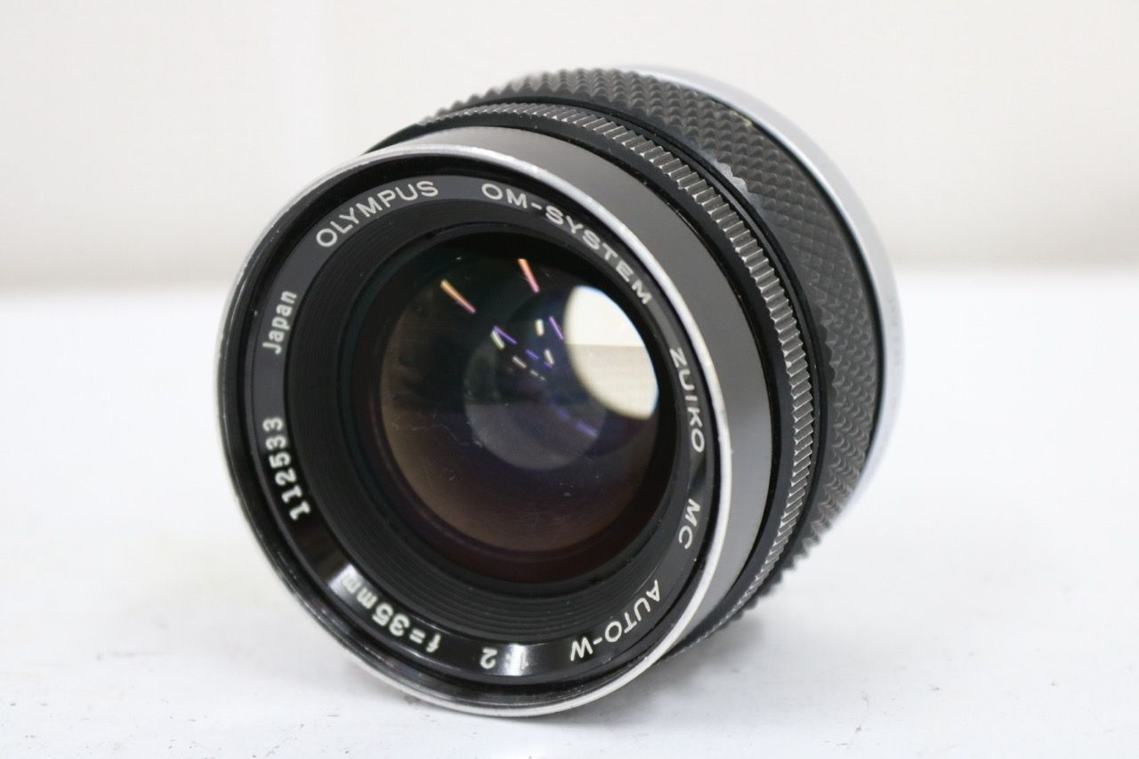 【返品保証】 オリンパス Olympus ZUIKO MC AUTO-W 35mm F2 レンズ e11983