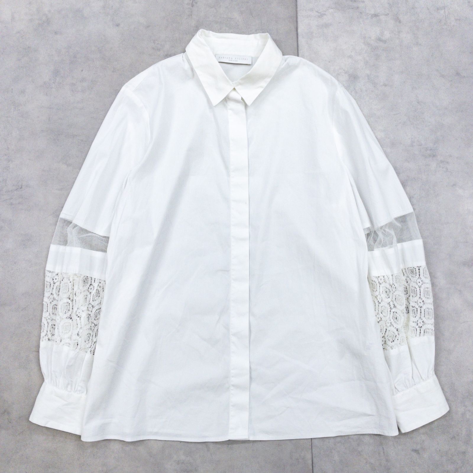 ◎FABIANA FILIPPI ファビアナフィリッピ シャツ ブラウス レース