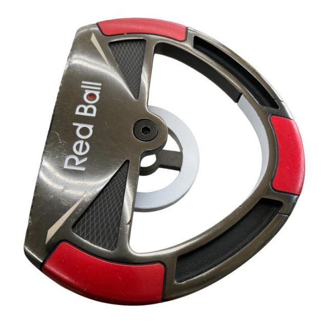【中古】 オデッセイ RED BALL 34インチ レフティ パター PT スチール (フレックスその他) メンズ 男性用 左利き レフティ 左用 Cランク ゴルフクラブ