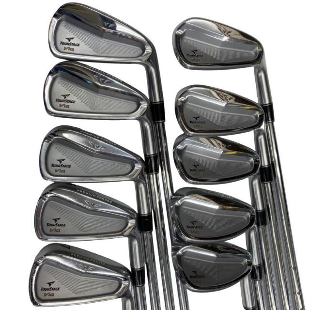 【中古】 ブリヂストン TOURSTAGE ViQ FORGED 10S アイアンセット IR NS PRO 950GH ウェイトフロー (フレックスS) メンズ 男性用 右利き 右用 Cランク ゴルフクラブ