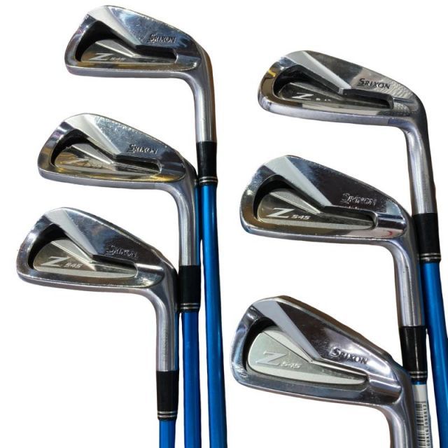 【中古】 ダンロップ SRIXON Z545 6S アイアンセット IR Miyazaki Kosuma Blue(水) Iron (フレックスSR) メンズ 男性用 右利き 右用 Cランク ゴルフクラブ