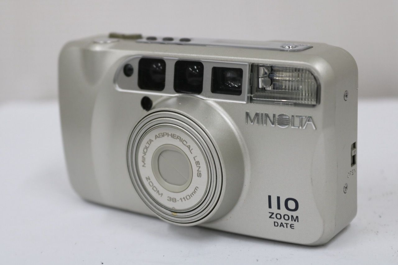 【返品保証】 ミノルタ Minolta 110 ZOOM DATE 38-110mm コンパクトカメラ e12046