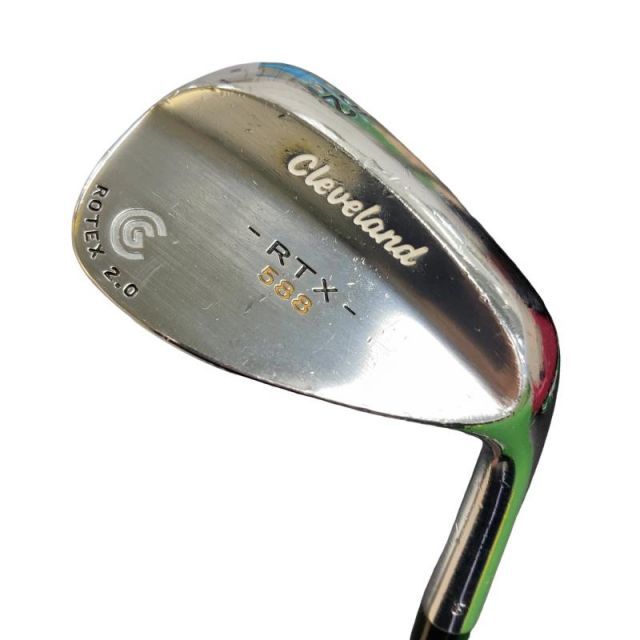 【中古】 クリーブランド Cleveland 588 RTX 2.0 ツアーサテン 52°/10° ウェッジ WG Dynamic Gold (フレックスS) メンズ 男性用 右利き 右用 Cランク ゴルフクラブ