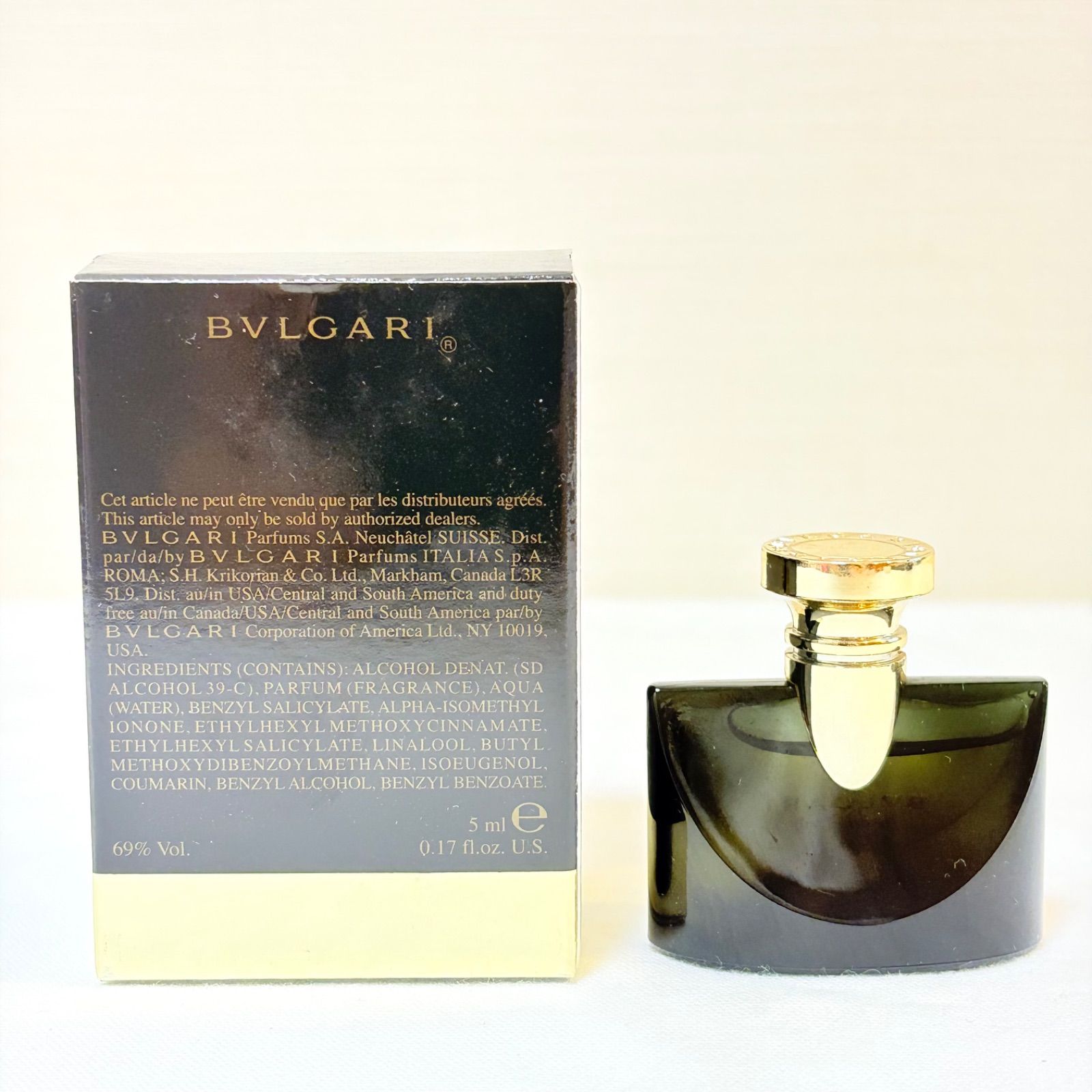新品未使用 BVLGARI JASMIN NOIR eau de parfum ブルガリ ジャスミン