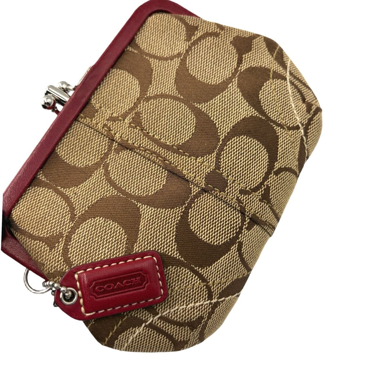 良品✤【COACH／コーチ】がま口財布／コインケース／小銭入れ