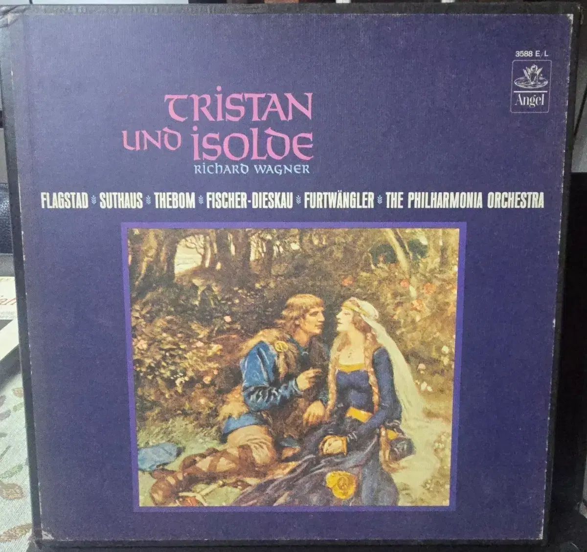 ヴィルヘルム フルーツ 뱅그러 指揮_オペラ_トリスタンと イゾルデ 5LP BOX US