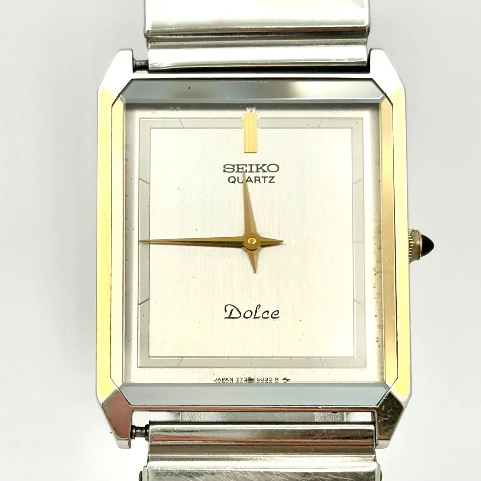 新品電池】SEIKO セイコー Dolce ドルチェ メンズ 腕時計 